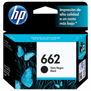 Tinta HP 662 Negro