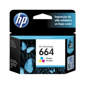Tinta HP 664 Tricolor