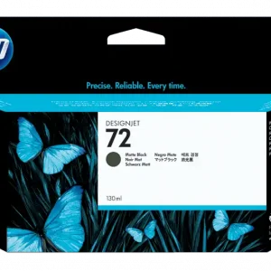 Tinta HP 72 Negro Mate